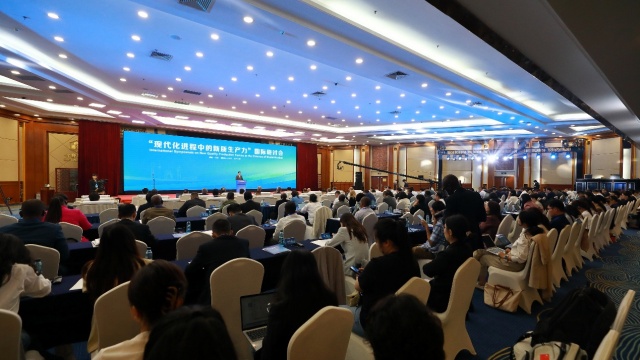 “现代化进程中的新质生产力”国际研讨会举办